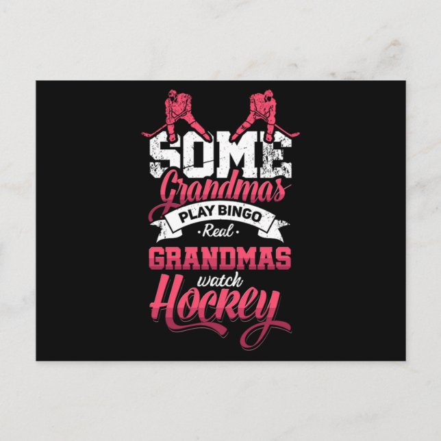 Cartão Postal De Convite 31.Alguns vovós jogam Bingo Verdadeiros Assistam H (Frente)