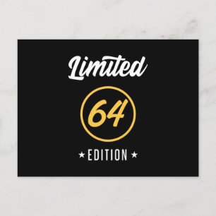 Cartão Postal De Convite 64 E Fabuloso