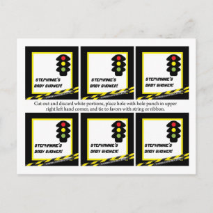 Cartão Postal De Convite 6 Favorecer a Construção de Etiquetas