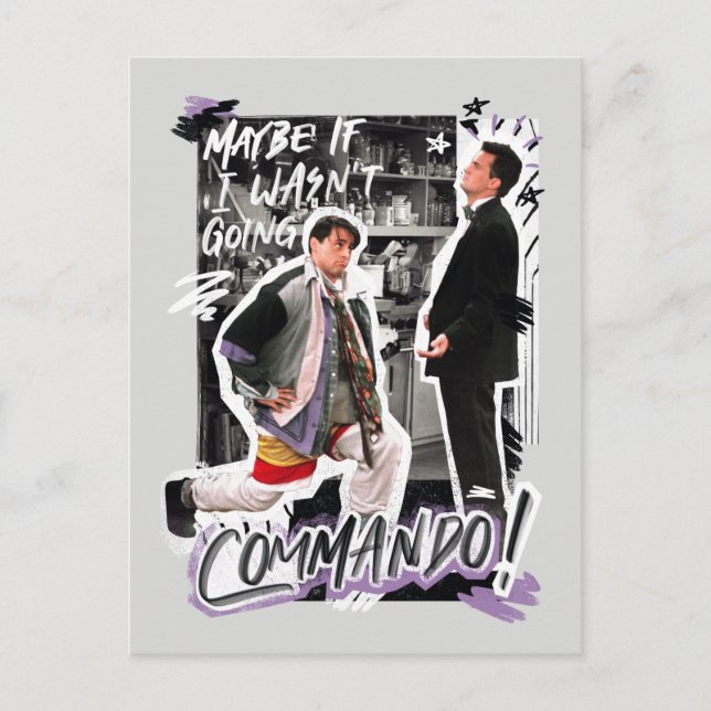 Cartão Postal De Convite AMIGOS™ | Talvez se eu não estivesse indo para o c (Frente)