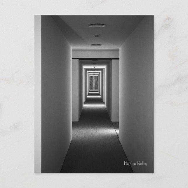 Cartão Postal De Convite Arquitetura abstrato de Belas Artes (Frente)