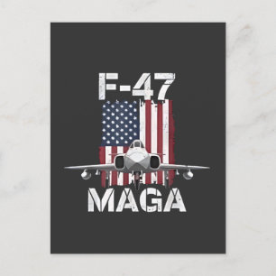 Cartão Postal De Convite Avião de Combate Oficial F47 Maga F-47 Jato de Caç