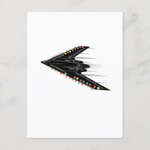 Cartão Postal De Convite B-2 B2 Spirit Stealth Bomber Jet Plane 4 de julho