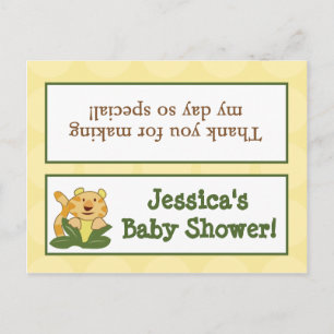 Cartão Postal De Convite Bag Goody Toppers Jungle Babies