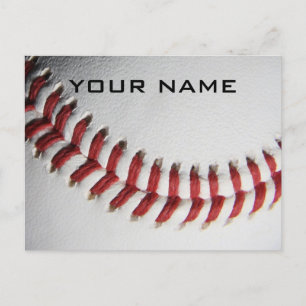 Cartão Postal De Convite Baseball Inspirational Adicione seu nome