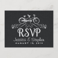 Bicicleta RSVP Tandem para duas respostas de buraq