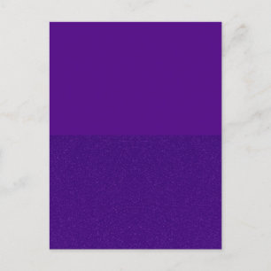 Cartão Postal de Convite Brilho Roxo – Personalizá