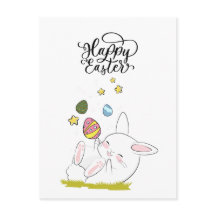 Café da Páscoa & Caça aos Ovos | Coelhinhos fofos 