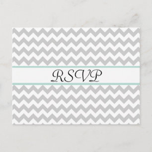 Cartão Postal De Convite Cartão de Posto RSVP de Casamento Personalizado da
