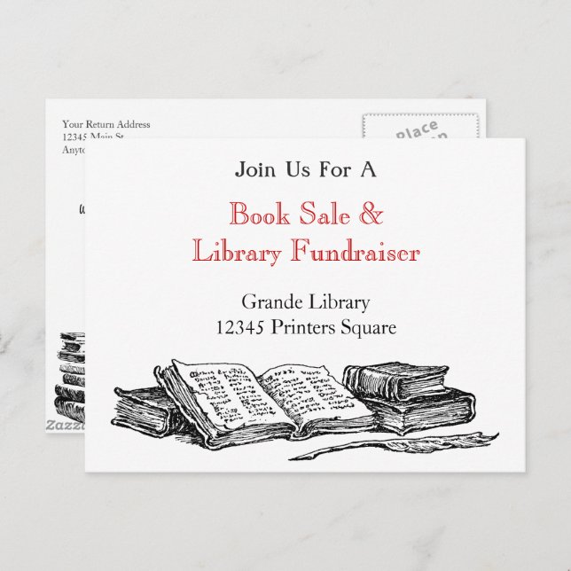 Cartão Postal De Convite Cartão-postal de Promocional de Marketing Editável (Frente/Verso)