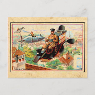 Cartão Postal De Convite Cartão-postal de propaganda Vintage Steam Punk