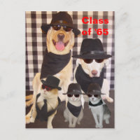 Cartão-postal de Reunião de Classe/Convite