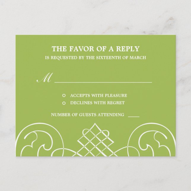 Cartão Postal De Convite Cartão-postal RSVP de Casamento de Tiros em Greve (Frente)