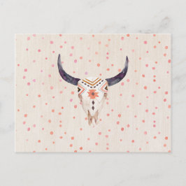 Cartão Postal De Convite Cartão-postal RSVP Rustic Cactus