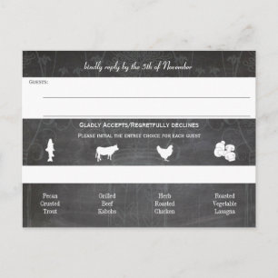 Cartão Postal De Convite Casamento leve de aqua Mason Jar Chalkboard