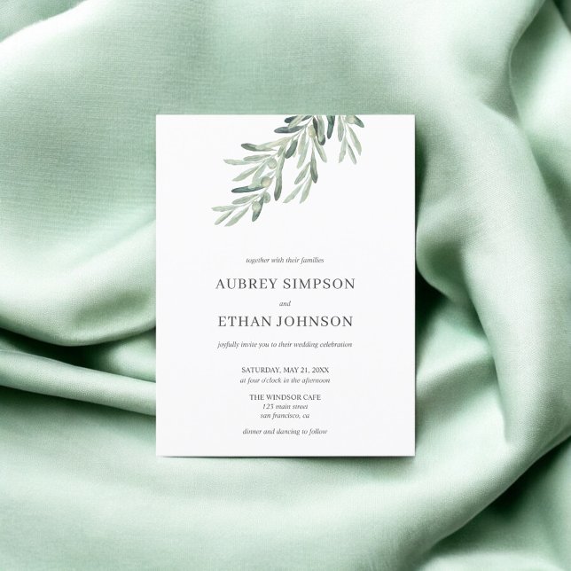 Cartão Postal De Convite Casamento Oleícola Russo do Orçamento (Criador carregado)