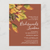 Casamento Russo de Folhagem de Outono Bridesmaids