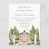 Casamento Tradicional em Mansão Inglesa com Aquare