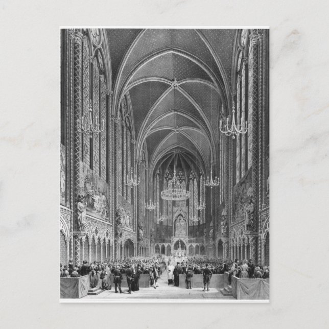 Cartão Postal De Convite Celebração da massa para a magistratura (Frente)