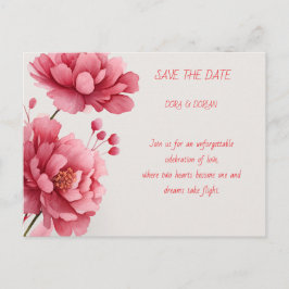 Cartão Postal De Convite Celebrate Love and Joy with a wedding invitation