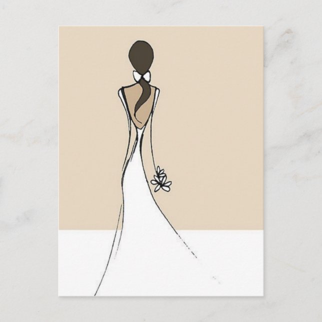 Cartão Postal De Convite Chá de panela (Frente)