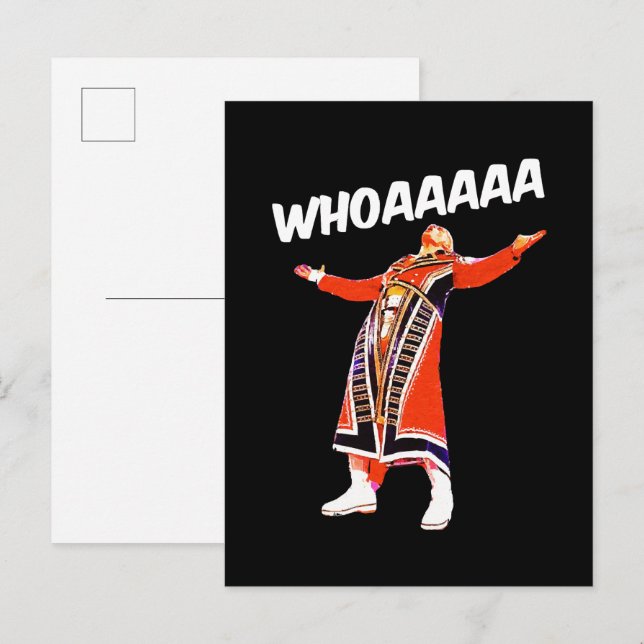 Cartão Postal De Convite Cody whoaaa (Frente/Verso)