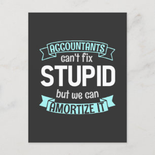 Cartão Postal De Convite Contabilistas Podem Amortizá-Lo