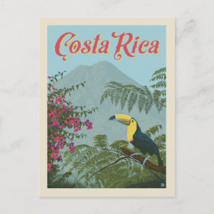 Cartão Postal De Convite Costa Rica   Salvar a data