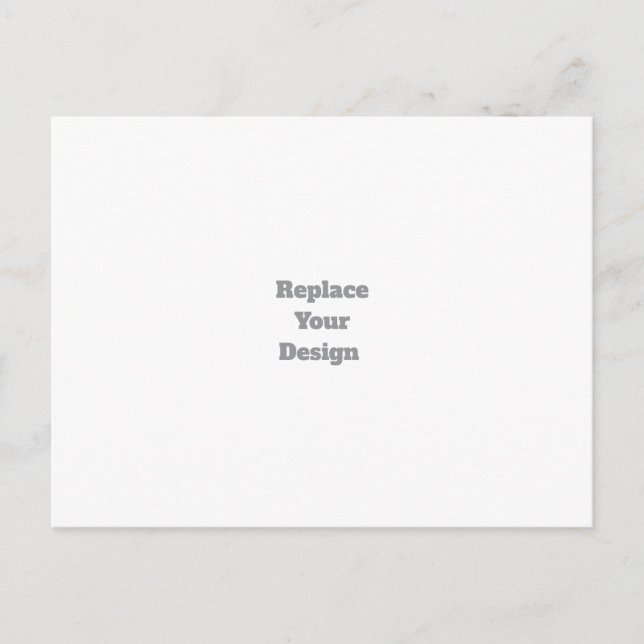 Cartão Postal De Convite Create Your Own custom personalized﻿ Wedding (Frente)