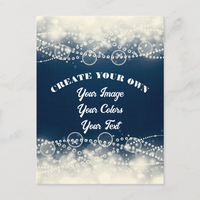 Cartão Postal De Convite Crie o seu Personalizado (Frente)