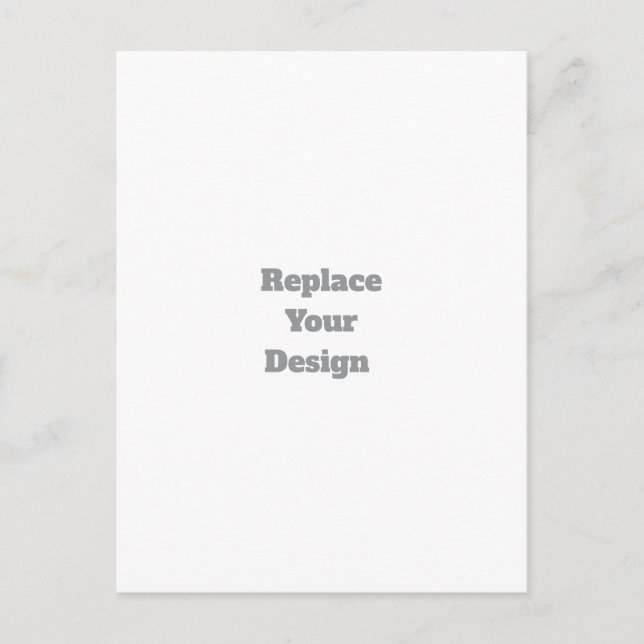 Cartão Postal De Convite Crie seu próprio personalizado (Frente)