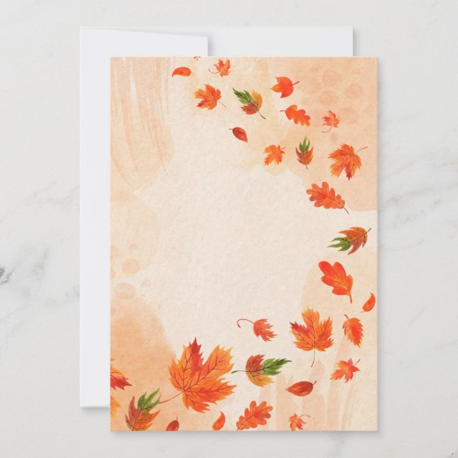 Cartão postal de convite de 5" x 7" (Frente)