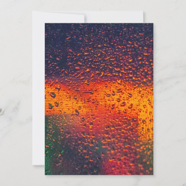 Cartão postal de convite de 5" x 7" (Frente)