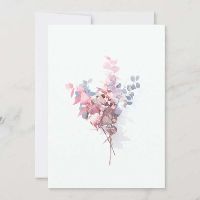 Cartão postal de convite de 5" x 7" (Frente)