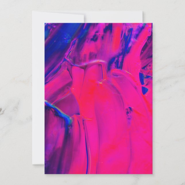 Cartão postal de convite de 5" x 7" (Frente)