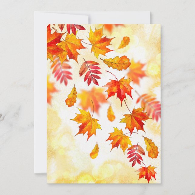 Cartão postal de convite de 5" x 7" (Frente)