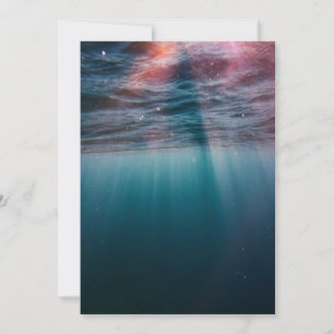 Cartão postal de convite de 5" x 7"