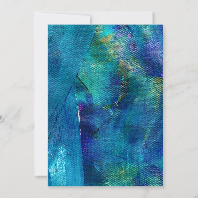 Cartão postal de convite de 5" x 7" (Frente)