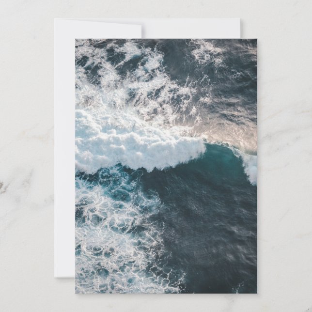 Cartão postal de convite de 5" x 7" (Frente)