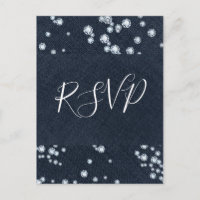 Denim & Diamonds Jeans Azuis Brilho Glam RSVP