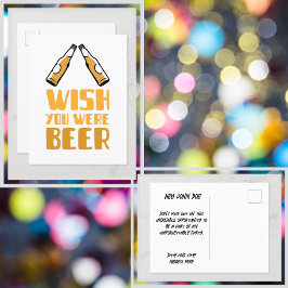 Cartão Postal De Convite Desejo Personalizado Que Fosse Uma Testemunha Engr