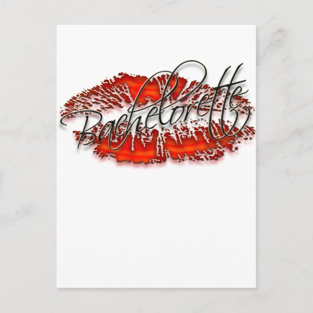 Cartão Postal De Convite Despedida de Solteira e sua Turma (Frente)