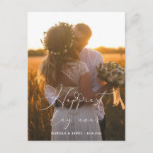 Dia Mais Feliz Fotografia De Casamento Com Caligra