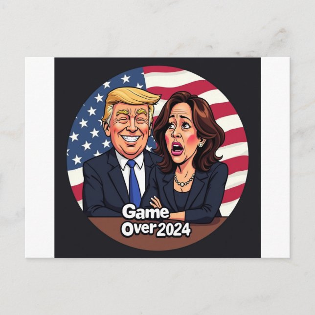 Cartão Postal De Convite Donald Trump (Frente)