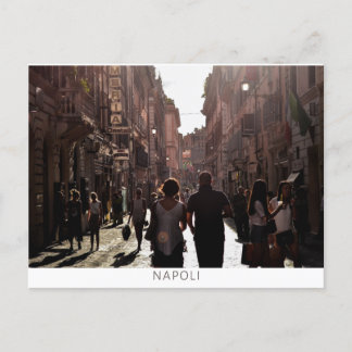 Cartão Postal De Convite Edifícios de Nápoles (Nápoles)