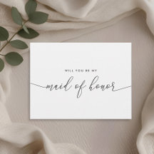 Elegante Rustic Lace Você Será Minha Madrinha de c