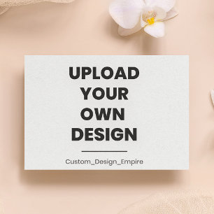 Cartão Postal De Convite Envie Seu Próprio Design Aqui Personalizado