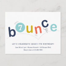 Festa de Aniversário Budget Bounce