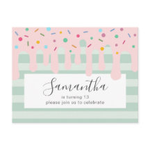 Festa de aniversário de borrifador de perfuração d