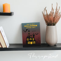 Festa de Halloween em Casa Assombrada Assustadora